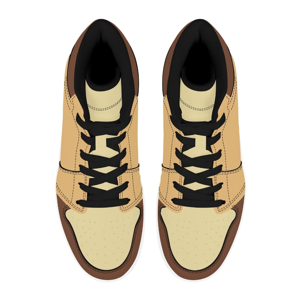 Brown and beige sneakers size 4 to 12